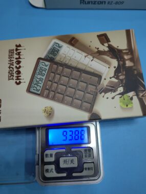 12 Digits Chocolate Portable Electronic General Purpose Calculator for Office