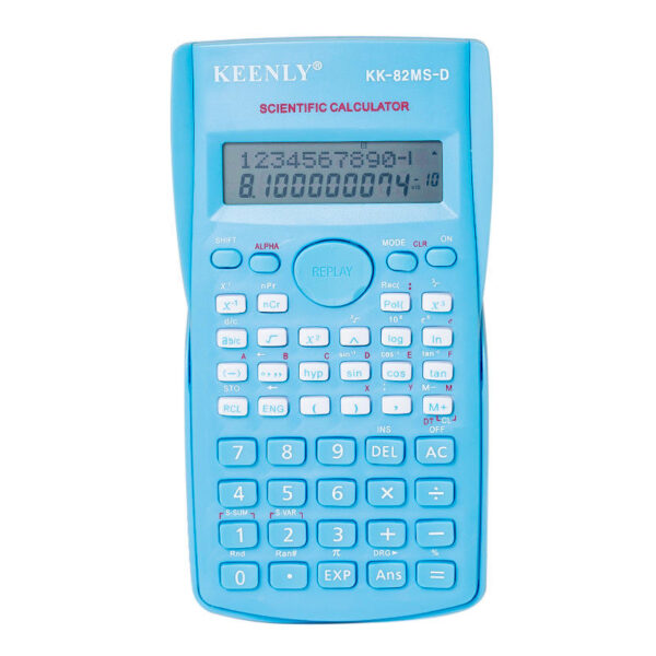 Battery-Powered Multi-Function Scientific Calculator – Colorful High-Value Design for Student Exams (7) Battery-Powered Multi-Function Scientific Calculator – Colorful Design for Students