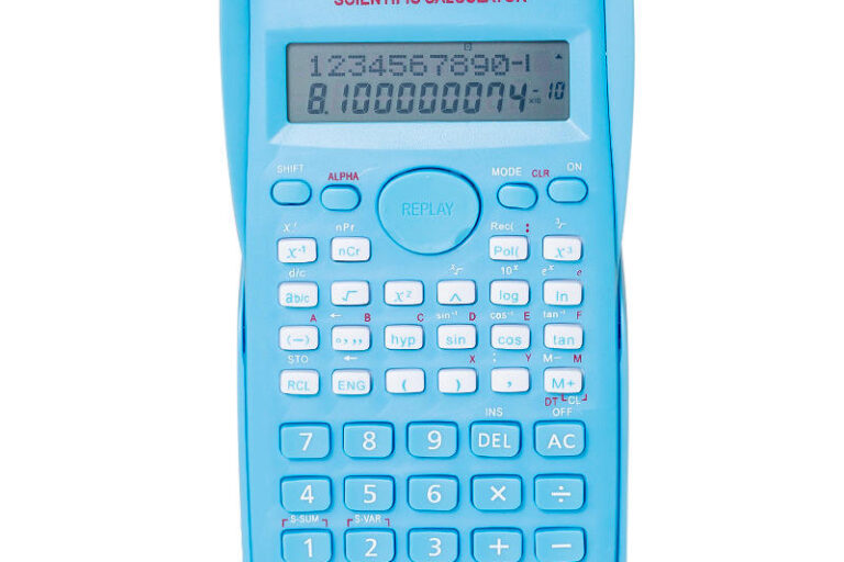 Battery-Powered Multi-Function Scientific Calculator – Colorful Design for Students