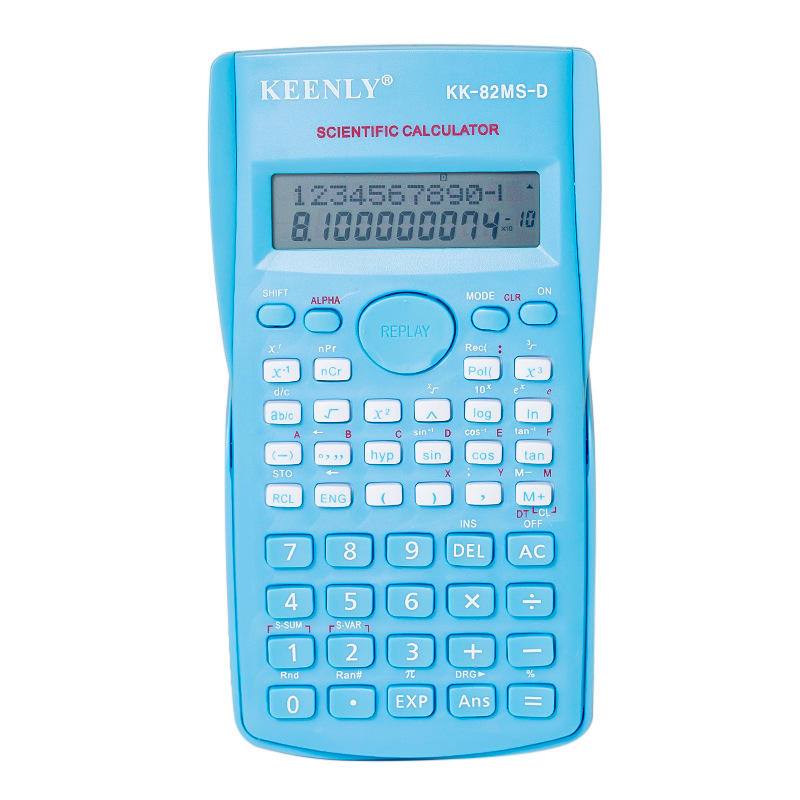 Battery-Powered Multi-Function Scientific Calculator – Colorful Design for Students