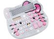 Cat Head Crystal Diamond Solar Calculator – Cartoon Inlaid Button, Battery Powered