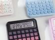 12-Digit Desktop Calculator for Business and Students, Battery Operated