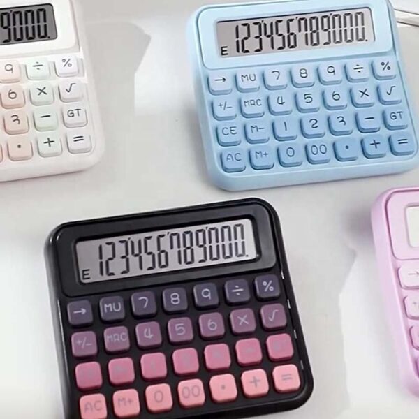 12-Digit Desktop Calculator for Business and Students, Battery Operated