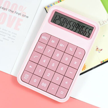 Math Stationery Dual Power 8 Digits Display Scientific General Purpose Calculator