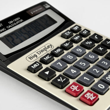 Solar Dual Power 12 Digits Scientific Calculator – Large Desktop Office Calculator