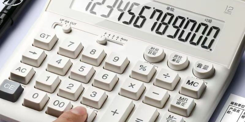 Financial Business Calculator for Accounting and Office Work