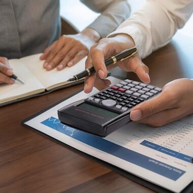Office and School Financial Calculator for Accounting and Learning