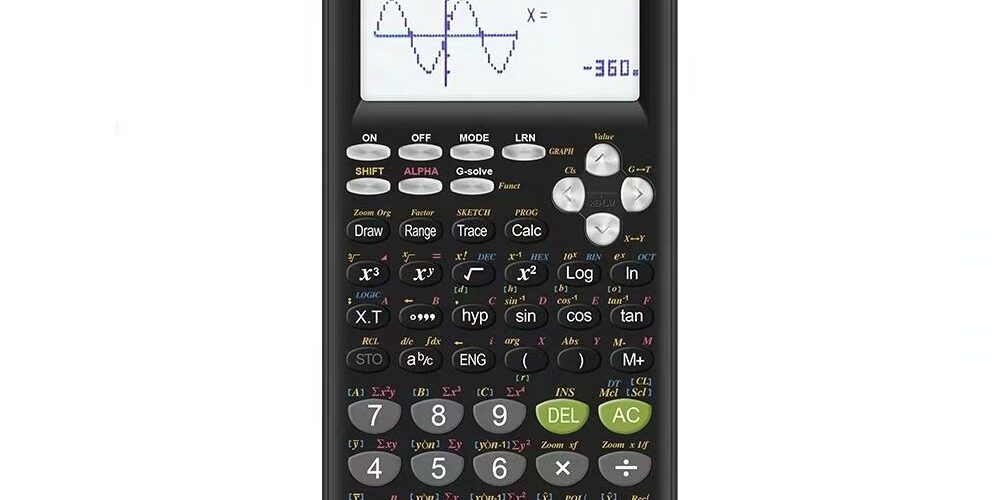 Multifunction ABS Graphing Calculator for Students and Schools