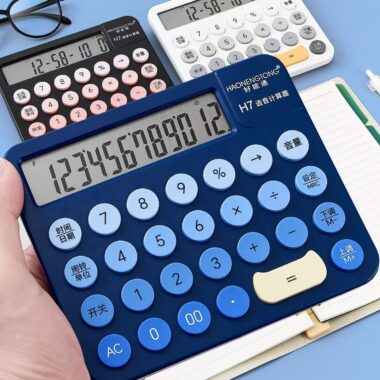 Stylish Office Desktop Calculator for Finance and Accounting