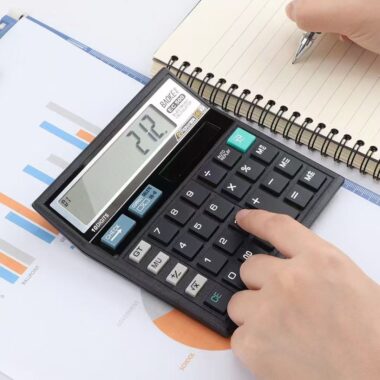 Solar Office Business Calculator for Accounting and Office Work