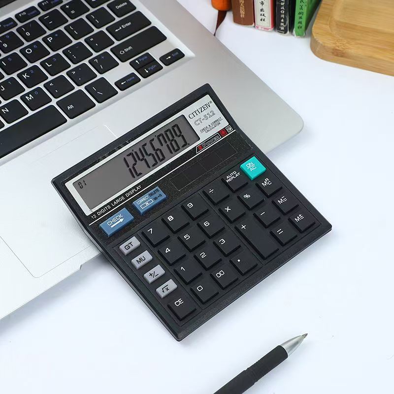 Solar Office Business Calculator for Accounting and Office Work