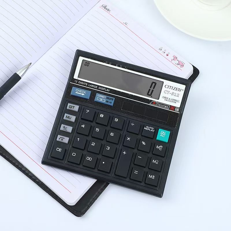 Solar Office Business Calculator for Accounting and Office Work