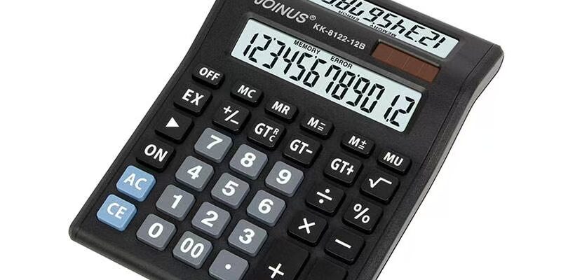 Dual Screen Business Calculator for Accounting and Finance