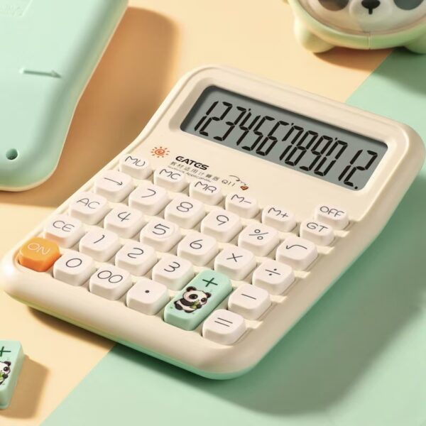 Portable Desktop Calculator for Office and School