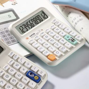 Portable Desktop Calculator for Office and School