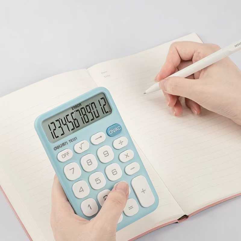 Silent Portable Desktop Calculator for Office Use