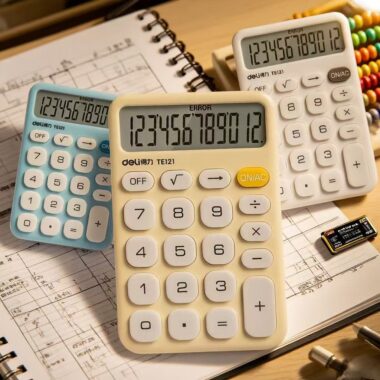Silent Portable Desktop Calculator for Office Use