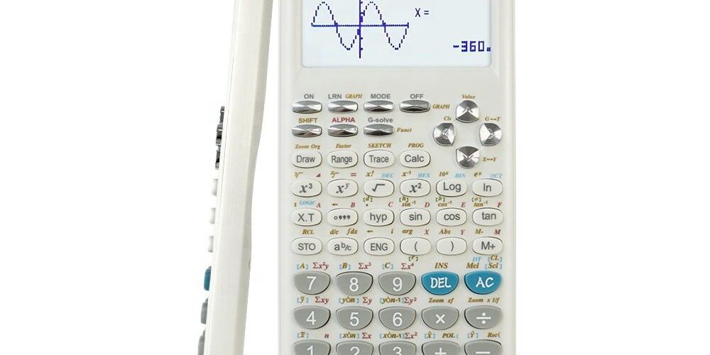 Custom Graphing Calculator with School Logo and OEM Design