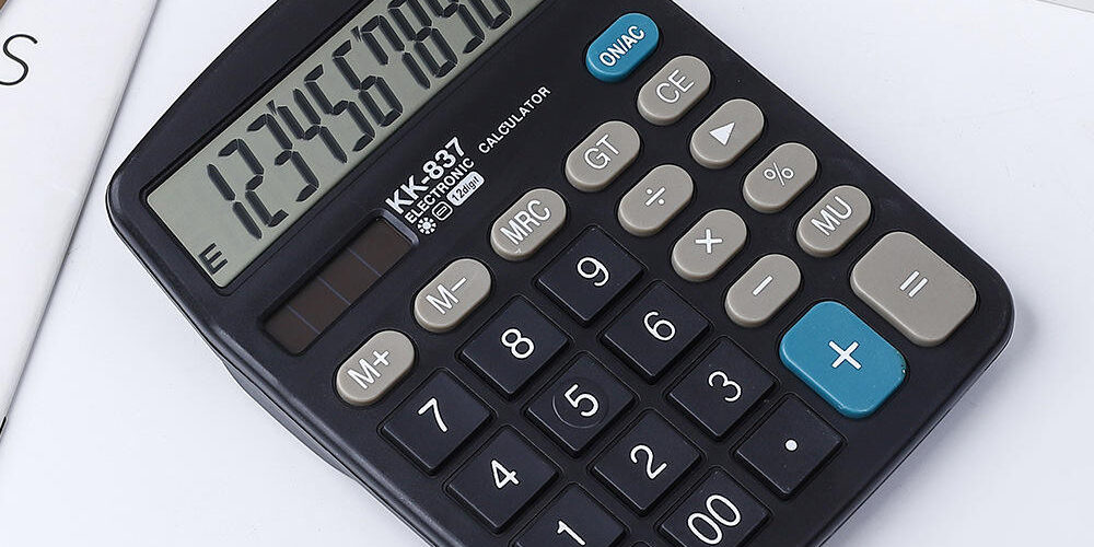 Office Calculator for Business and School Accounting